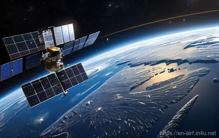 공군의 우주전 대비책 - **Prompt 1: Resilient Space Architecture & On-Orbit Servicing**
    "A wide-angle, highly detailed, ...