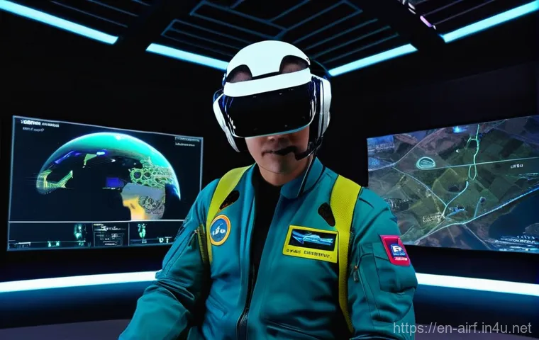 공군 비행훈련 시뮬레이터 - **Prompt 1: The Apex of Immersion**
    "A highly detailed, cinematic full-body shot of a male or fe...